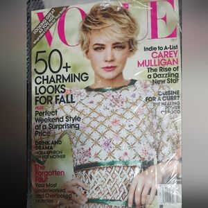Vogue Magazine Cover with Carey Mulligan
